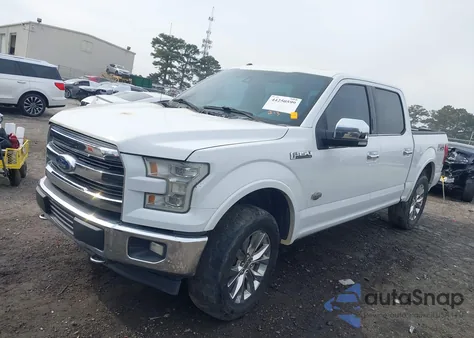 2017 Ford F-150 King Ranch z USA, uszkodzony, nr VIN 1FTEW1EF9HFA81113